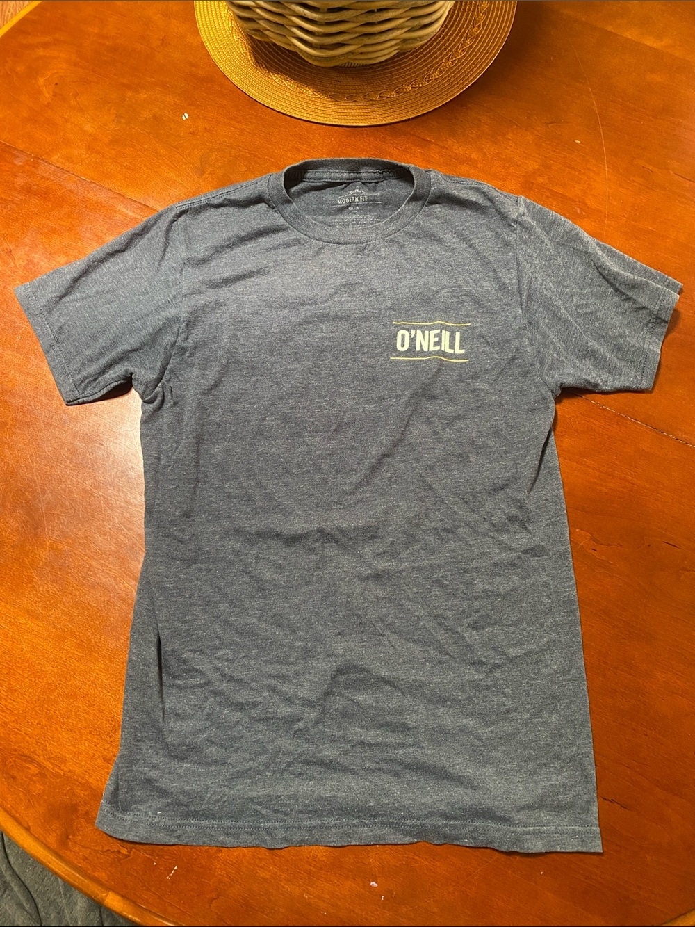 O'Neill Heather Charcoal Short Sleeve Logo Tee